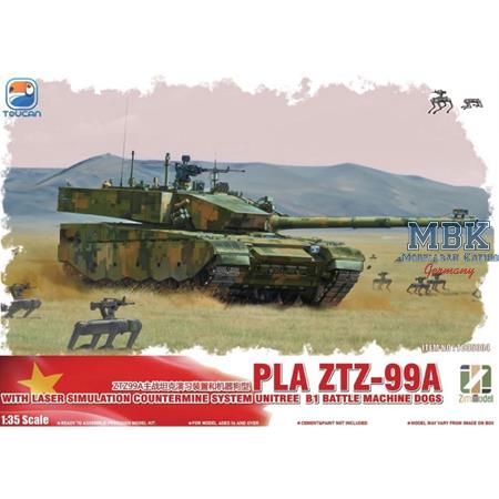 ZTZ-99A MBT Laser Simulation Countermine System