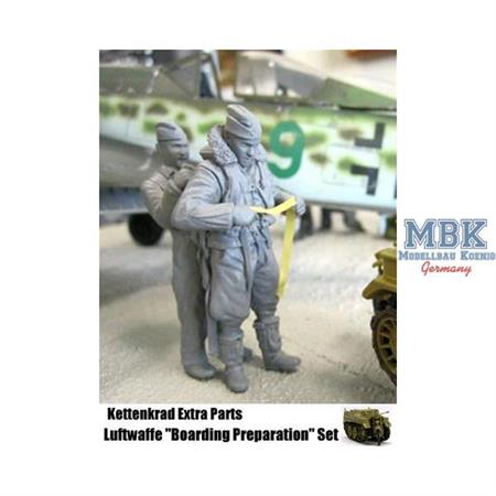 Kettenkrad Luftwaffe Boarding Preparation