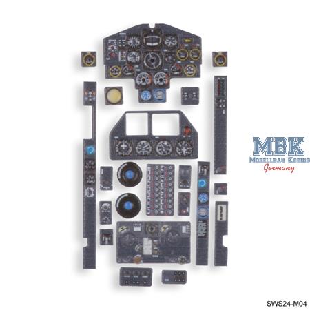 Ho 229 B 3D Acrylic Instrument Panels Set
