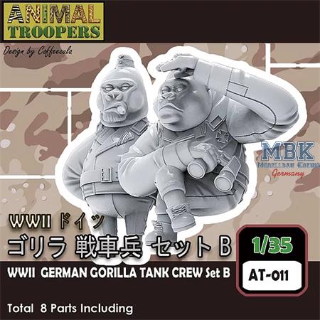 German Gorilla  Tank Crew Set B 1/35