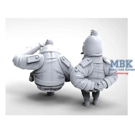 German Gorilla  Tank Crew Set B 1/35