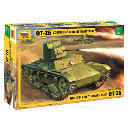 Soviet Tank OT-26 - Flammpanzer