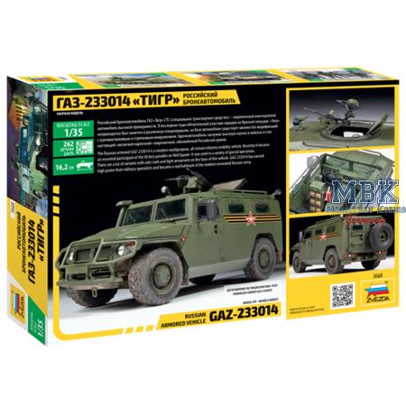 Russian Armored Vehicle GAZ-233014 "Tiger"