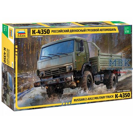 Russian 2 Axle Military Truck K-4350