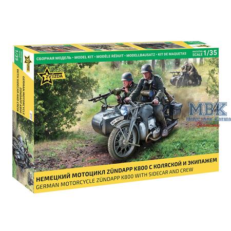 Zündapp K800 mit Seitenwagen