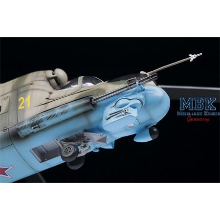 Soviet attack helicopter MI-24P
