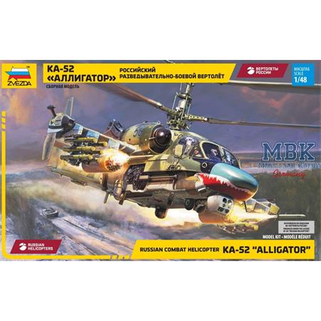 Russian Combat Helicopter Ka-52 "Alligator"