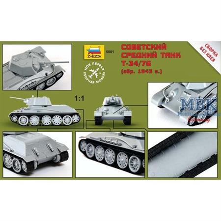 T-34/76 - snap-fit