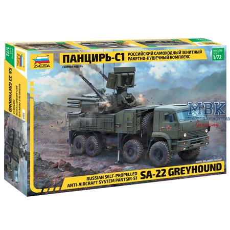 SA-22 Greyhound Russian SP-AA System Pantsir-S1