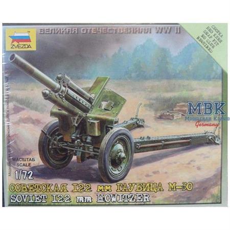1:72 WWII Soviet M30 Howitzer