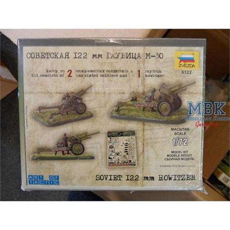 1:72 WWII Soviet M30 Howitzer