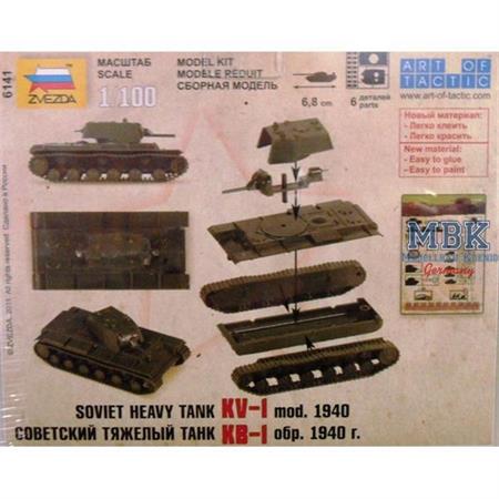 1:100 WW2 sov. Panzer KV-1