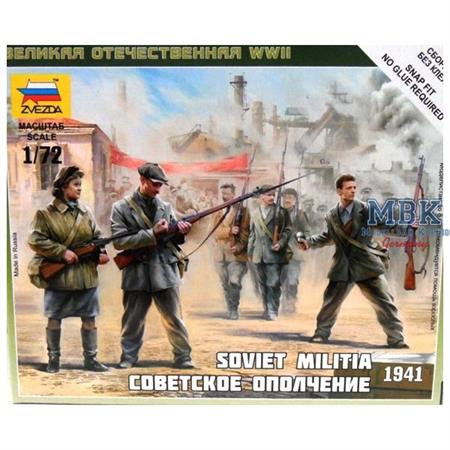 1:72 Soviet Militia 1941