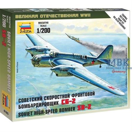 1:200 Soviet Bomber SB-2