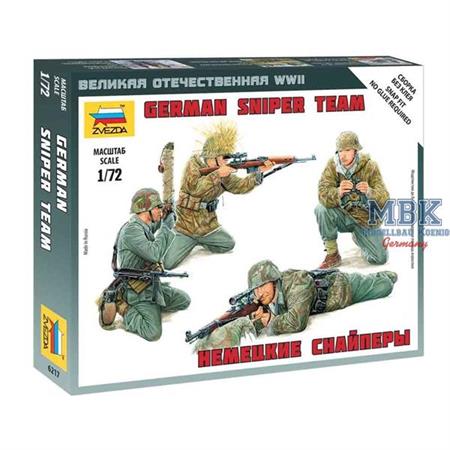 1:72 German Sniper Team