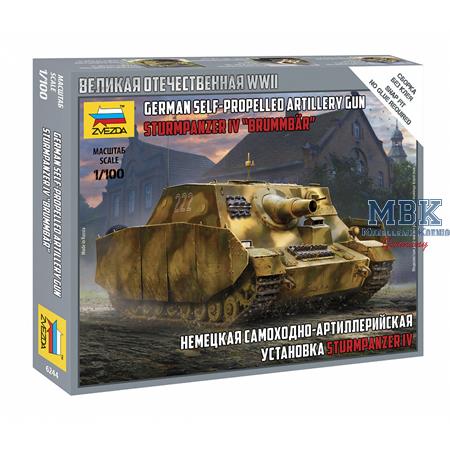 1:100 Sturmpanzer IV Brummbär WWII