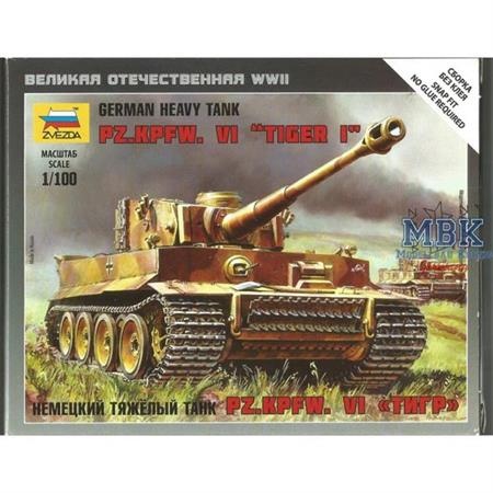 1:100 Tiger I German Heavy Tank
