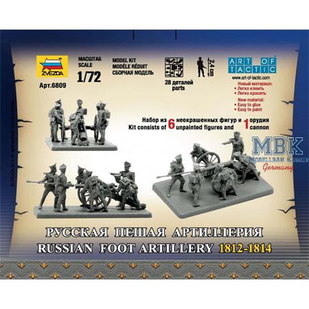1:72 Russian Foot Artillery