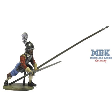 Austrian Musketeers and Pikemen XVII century AD