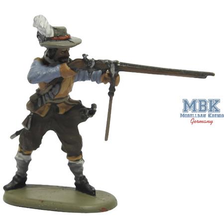 Austrian Musketeers and Pikemen XVII century AD