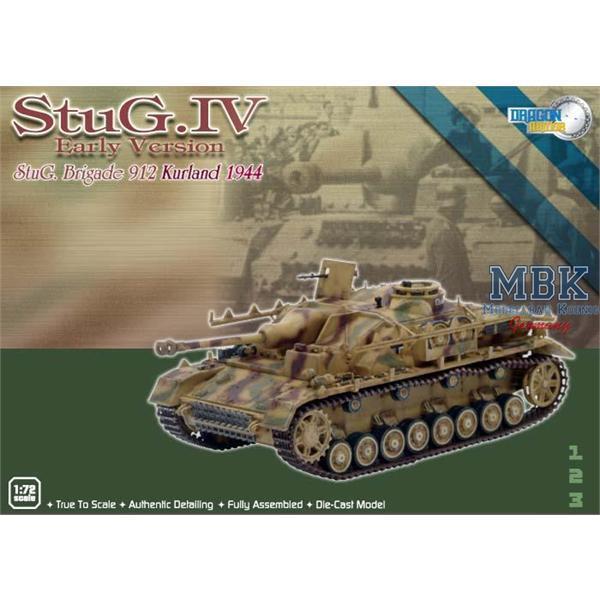 Dragon Armor 60069 StuG IV Early Production - Char 1/72 - Brigade 912 Kurland