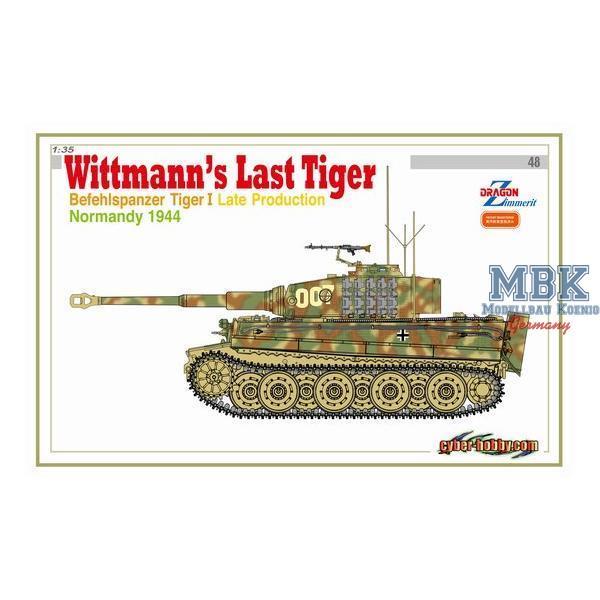 Wittmanns Last Tiger - Befehls-Tiger I - Cyber Hobby exclusive