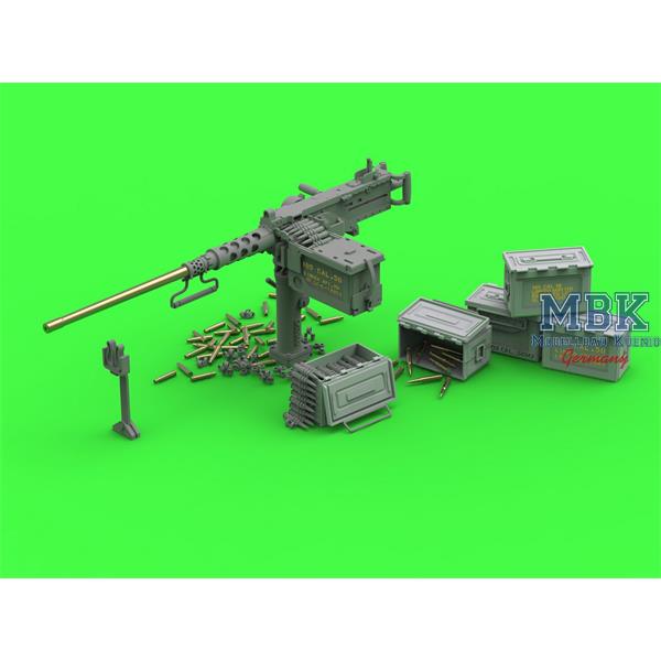 Browning M2HB 50 Cal Machine Gun On Tank Mount Browning M2HB 50 Cal Machine Gun On Tank Mount