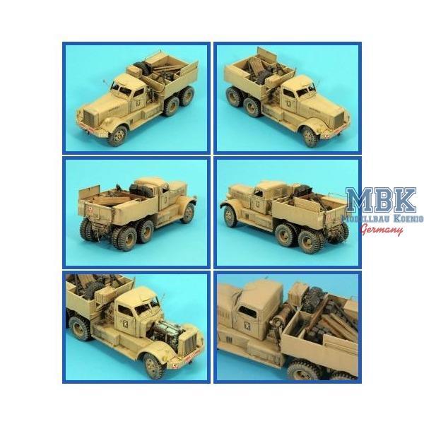 Diamond-TM980/981 Tractor (Hercules Engine), hard cab. Accurate Armour 1/35