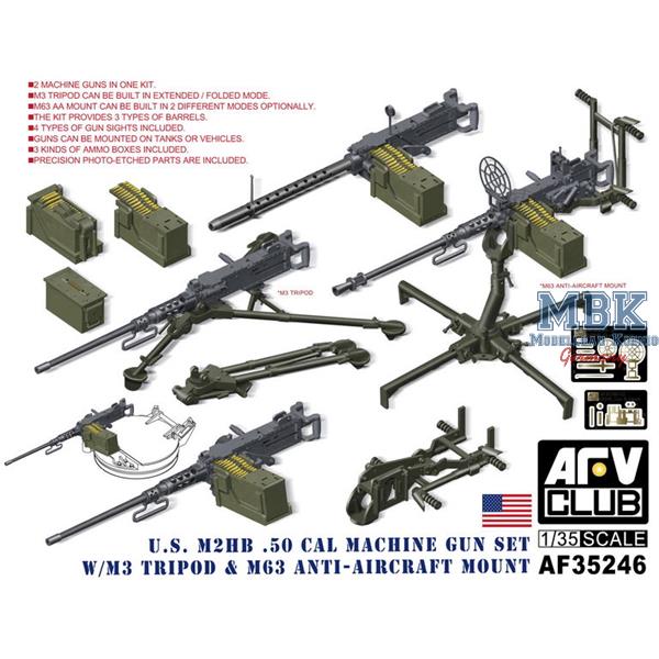 Browning M2 HB 50 Cal Machine Gun Set Browning M2 HB 50 Cal Machine Gun Set
