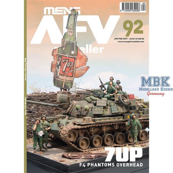 Meng AFV Modeller Magazine #92 - JAN/FEB 2017 - 7UP F4 Phantoms Overhead Meng AFV Modeller Magazine #92 - JAN/FEB 2017 - 7UP F4 Phantoms Overhead
