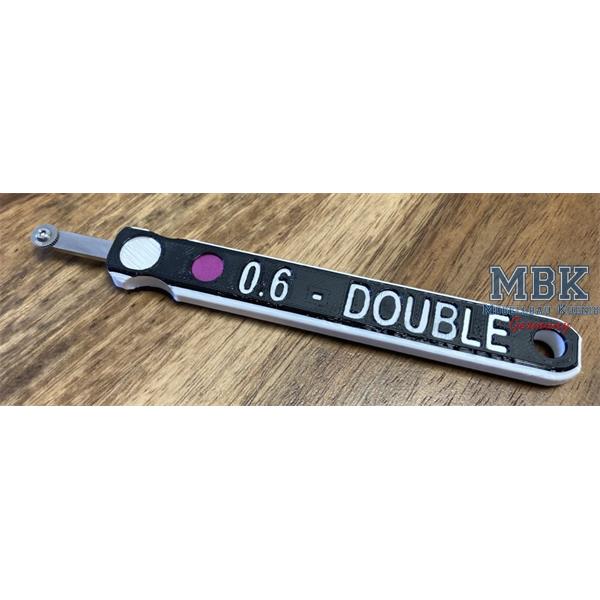 Riveter 0.6 mm DOUBLE for 1/48 scale
