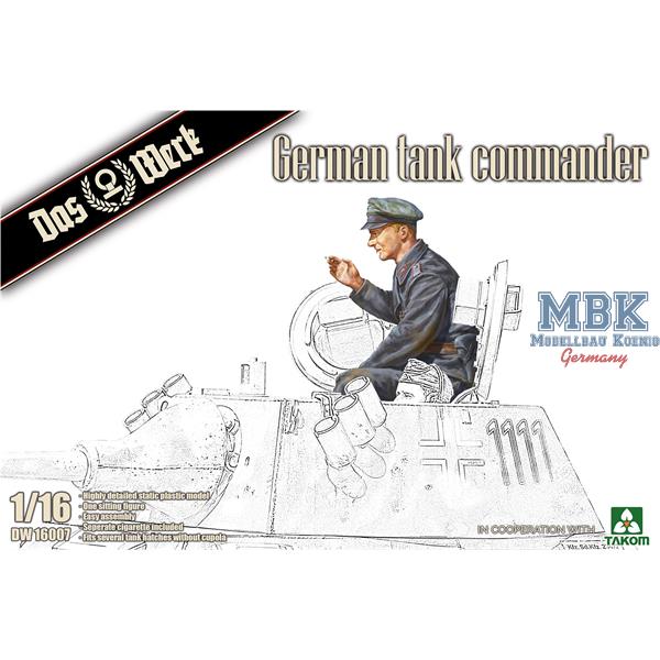 1/16 Scale Resin German DAK Tank Crew Figures (3-Piece Set) – Unassembled/Unpainted Kit #5644