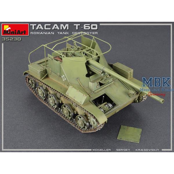 Tacam T 60 Romanian Tank Destroyer Interior Kit