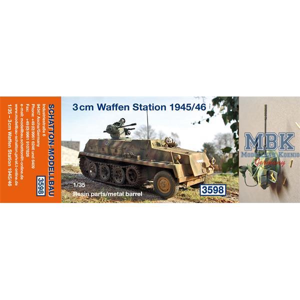 3 cm Waffen Station 1945/46 Umbausatz 1:35