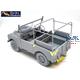 Brit. FV18001 Mk.1 80in 4x4 Utility Veh.w/canvas