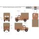 Bedford OXD GS Truck 30cwt 4x2 (Metal Cargo Bed)
