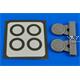 GLOSTER GLADIATOR WHEELS & PAINT MASKS