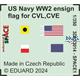 US Navy WW2 ensign for CVL, CVE, CL & DD SPACE