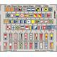 Royal Navy signal flags STEEL 1/350