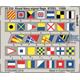 Royal Navy signal flags STEEL  1/200