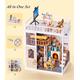 DIY "Dreamy Bay-Scene" – Book Cafe two-story