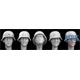 5 Heads German WW2 Steel  Helmets