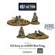 Bolt Action: US Army 30 Cal MMG team firing
