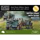 25 pdr gun and Morris quad tractor 15mm