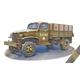 G7107 1,5t 4x4 Military Truck w/ metal cargo body