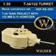 T-34/122 Tank Turret Project w/ 122mm D-11 Howitze
