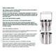 Stainless Steel Paint Brush Cleaner