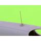Whip antenna P-51 Mustang with Malcolm Hood canopy