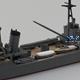 IJN Light Cruiser KATORI (Waterline 354)