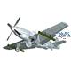 North-Am. P-51 B / C Mustang China/ Burma/ India